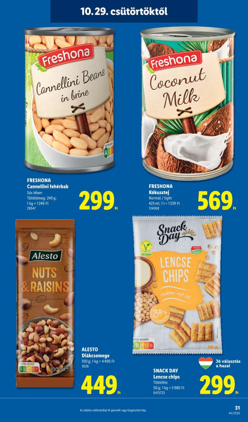 Lidl Akciós Újság 31 oldal