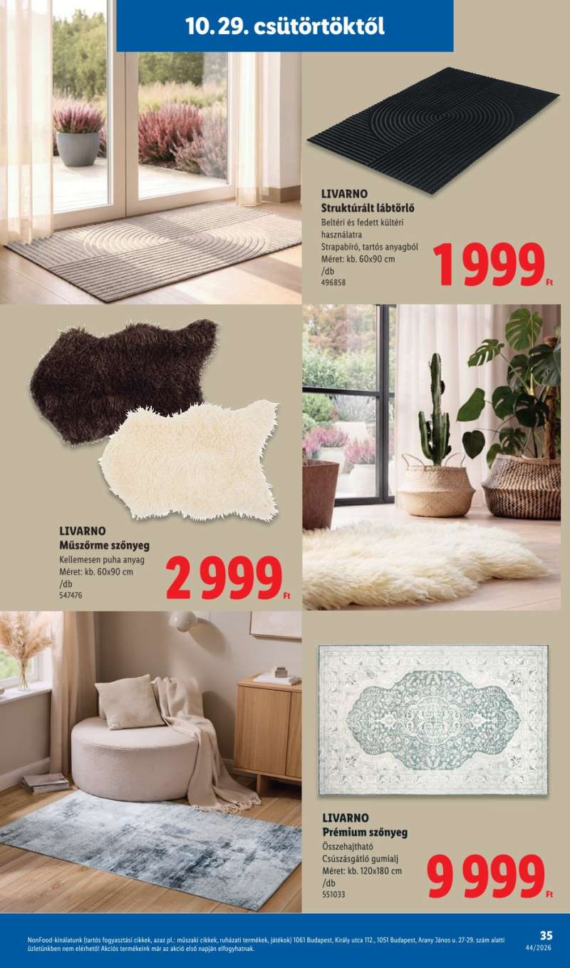 Lidl Akciós Újság 35 oldal