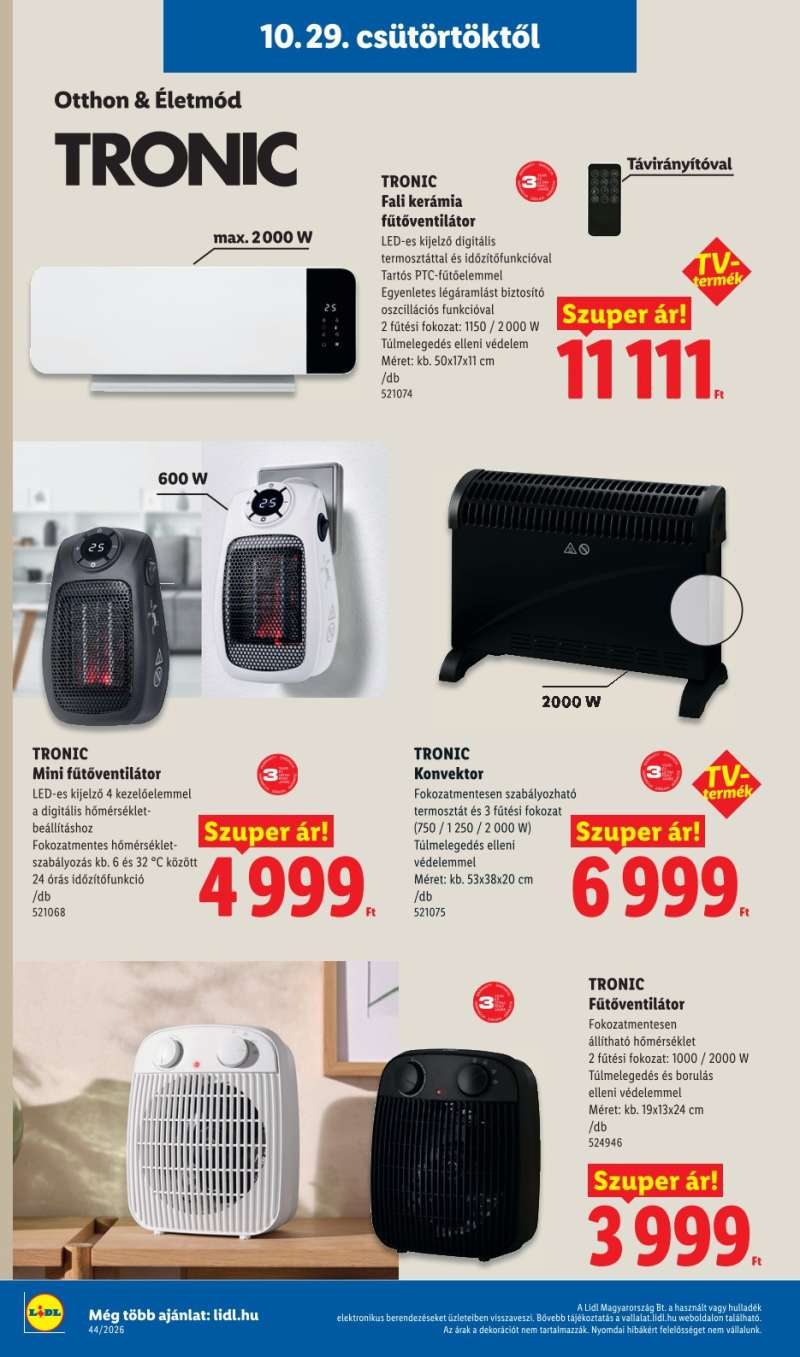 Lidl Akciós Újság 36 oldal