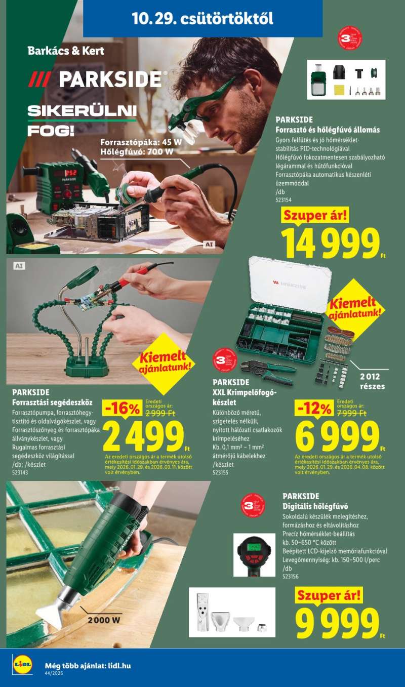 Lidl Akciós Újság 38 oldal