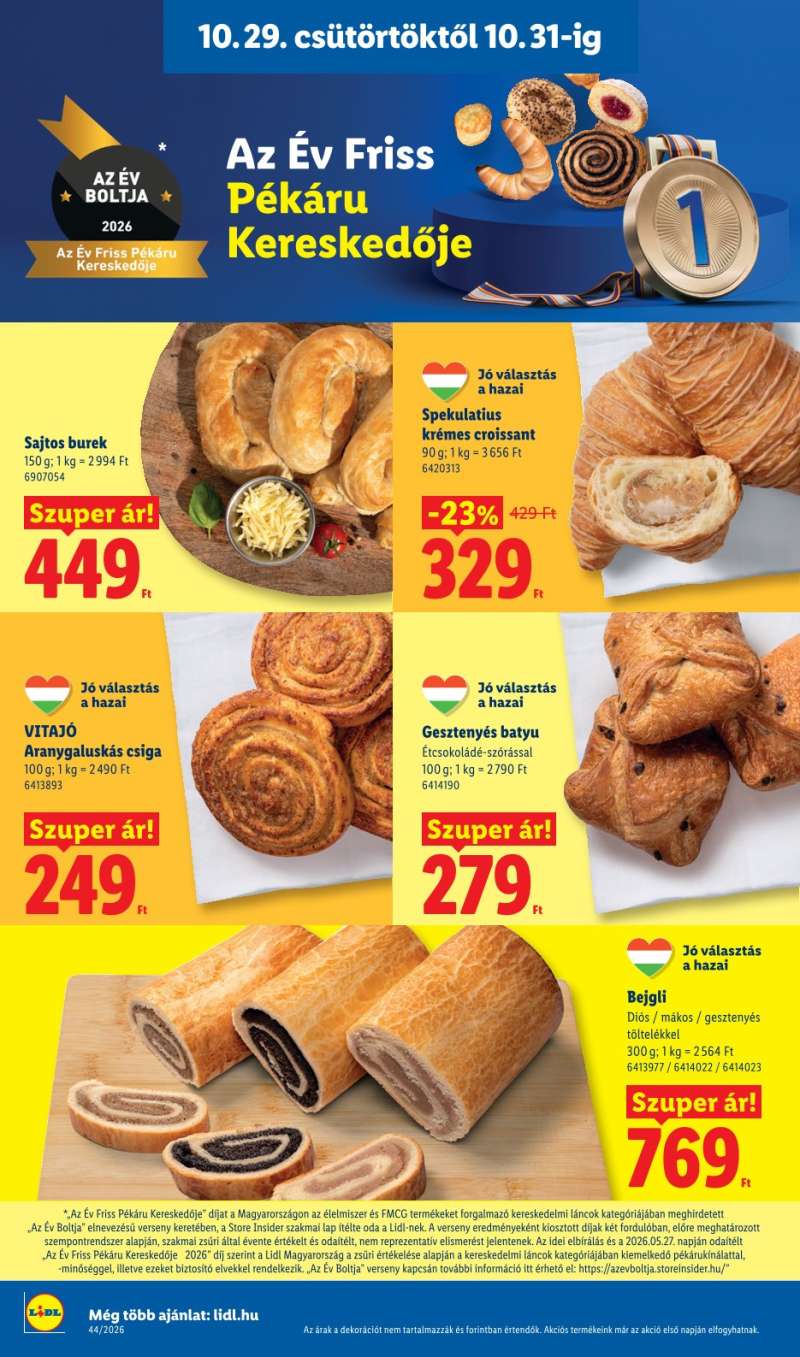 Lidl Akciós Újság 4 oldal