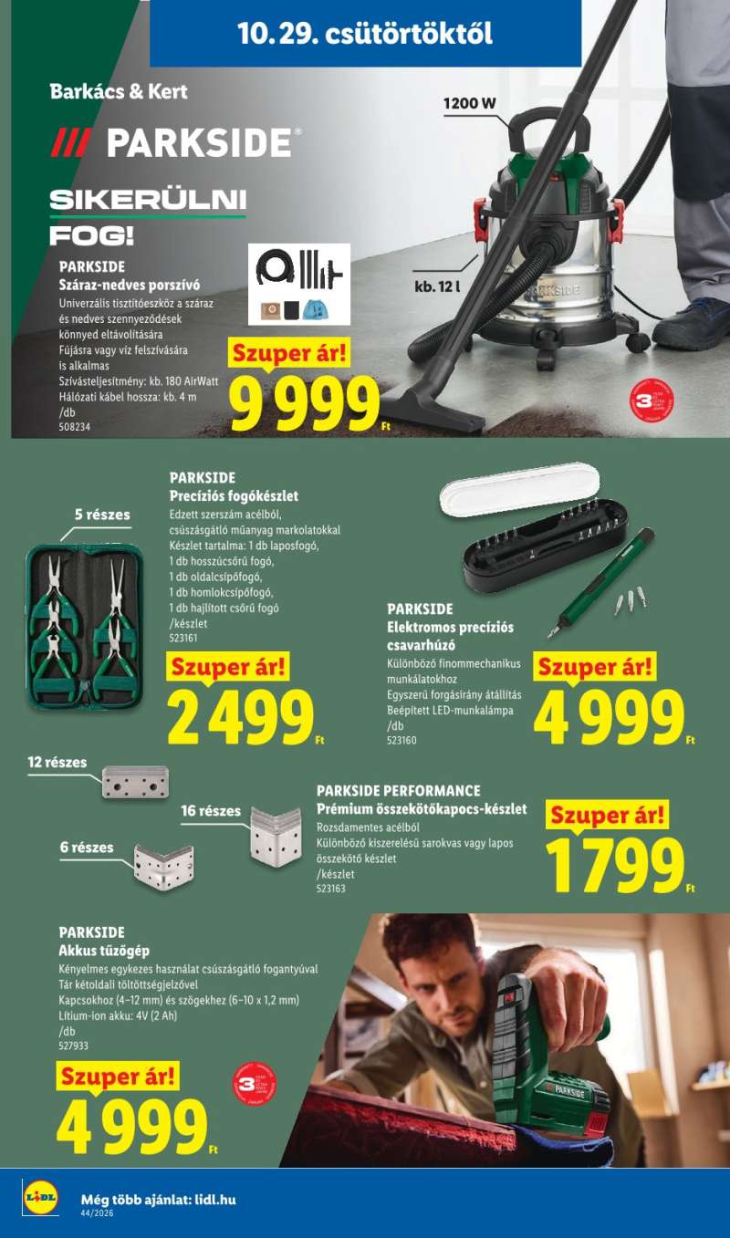 Lidl Akciós Újság 40 oldal