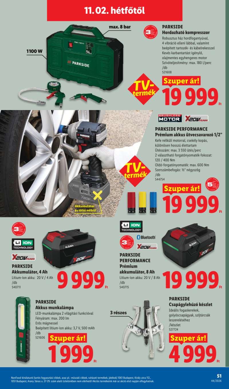 Lidl Akciós Újság 51 oldal
