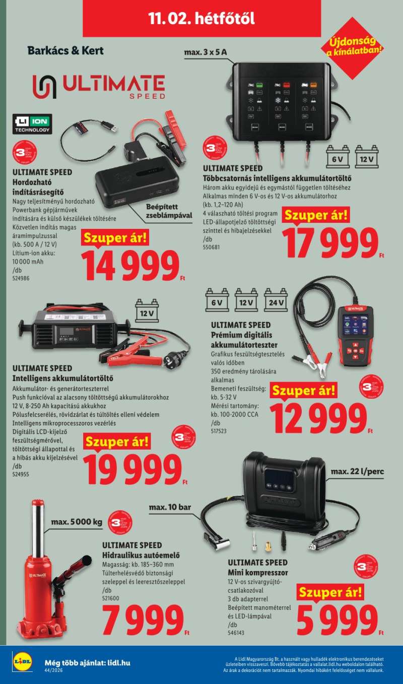 Lidl Akciós Újság 52 oldal