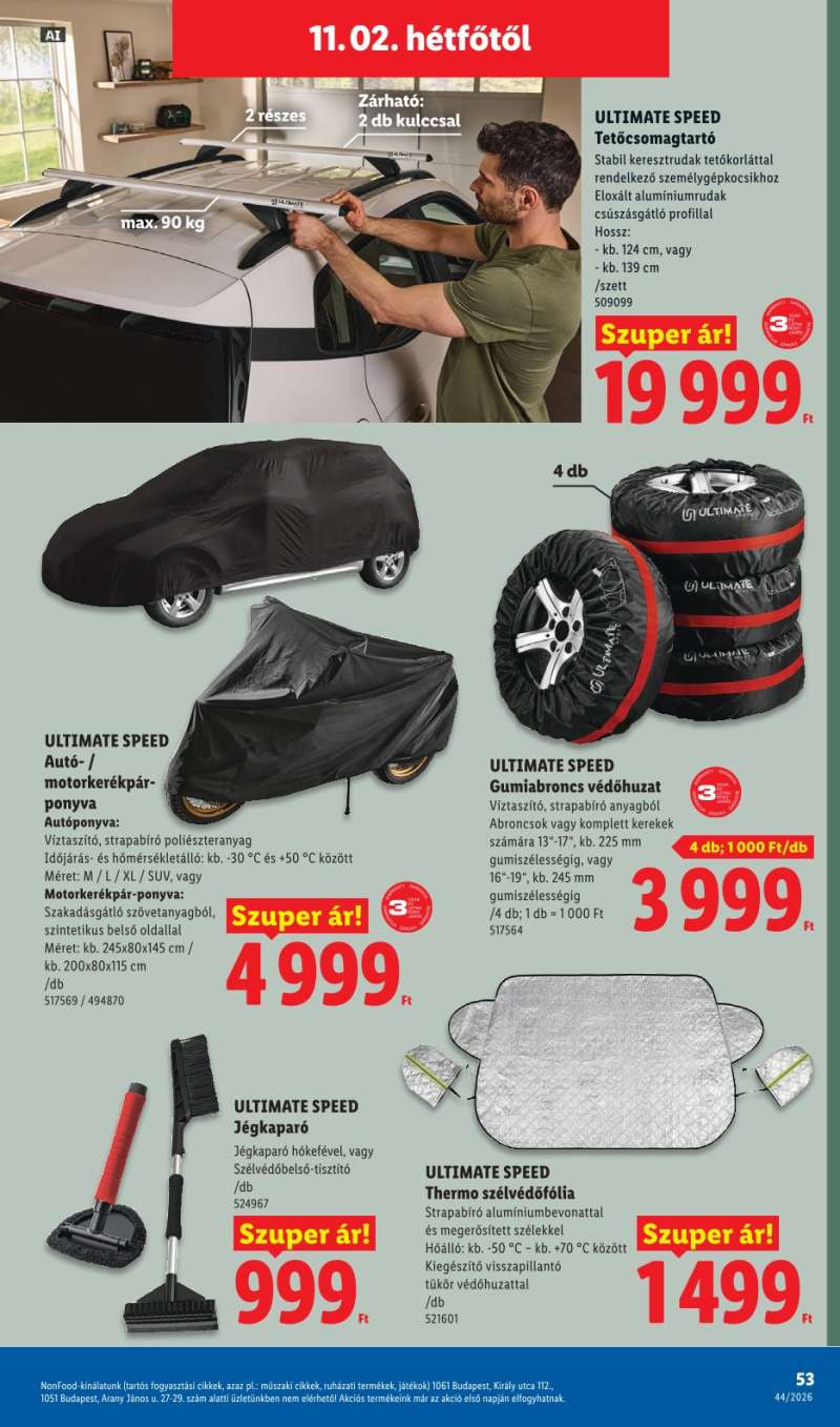 Lidl Akciós Újság 53 oldal