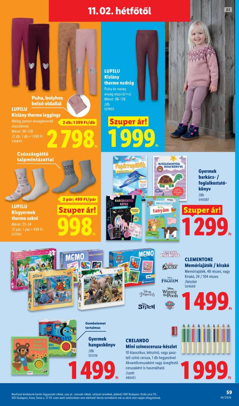 Lidl Akciós Újság 59 oldal