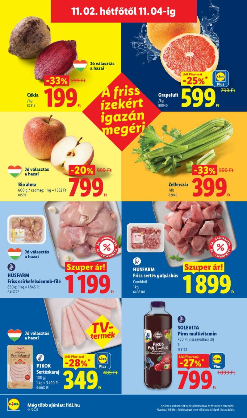 Lidl Akciós Újság 60 oldal