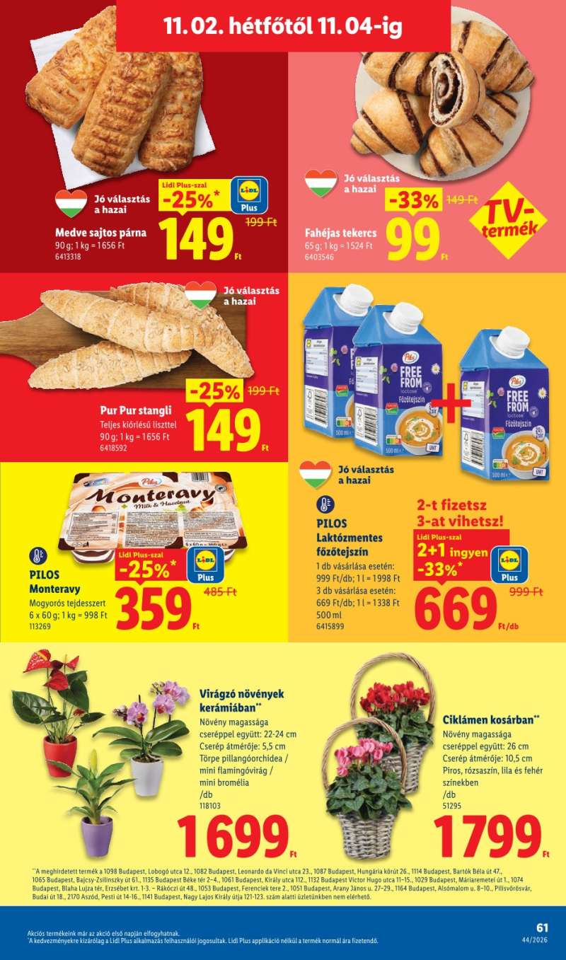 Lidl Akciós Újság 61 oldal