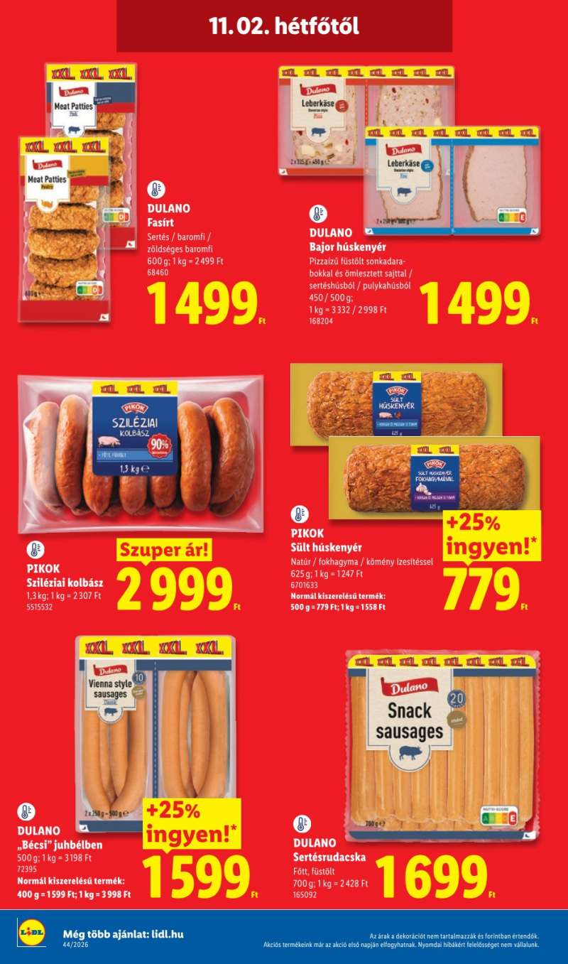 Lidl Akciós Újság 64 oldal