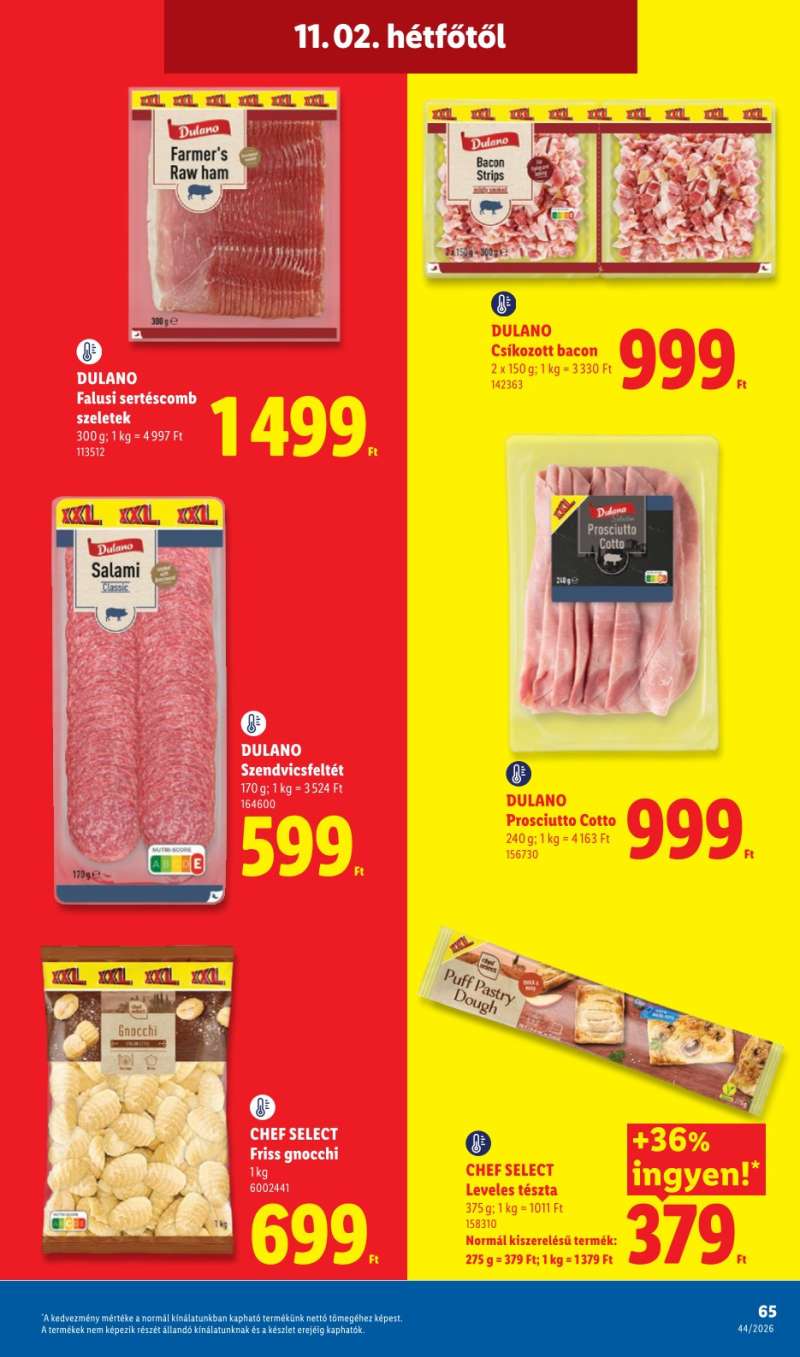 Lidl Akciós Újság 65 oldal