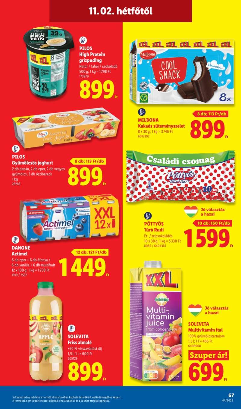Lidl Akciós Újság 67 oldal