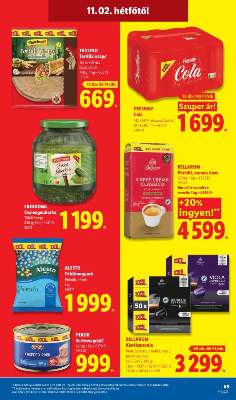 Lidl Akciós Újság 69 oldal