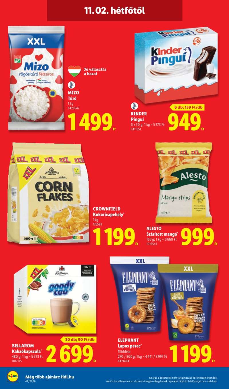 Lidl Akciós Újság 70 oldal