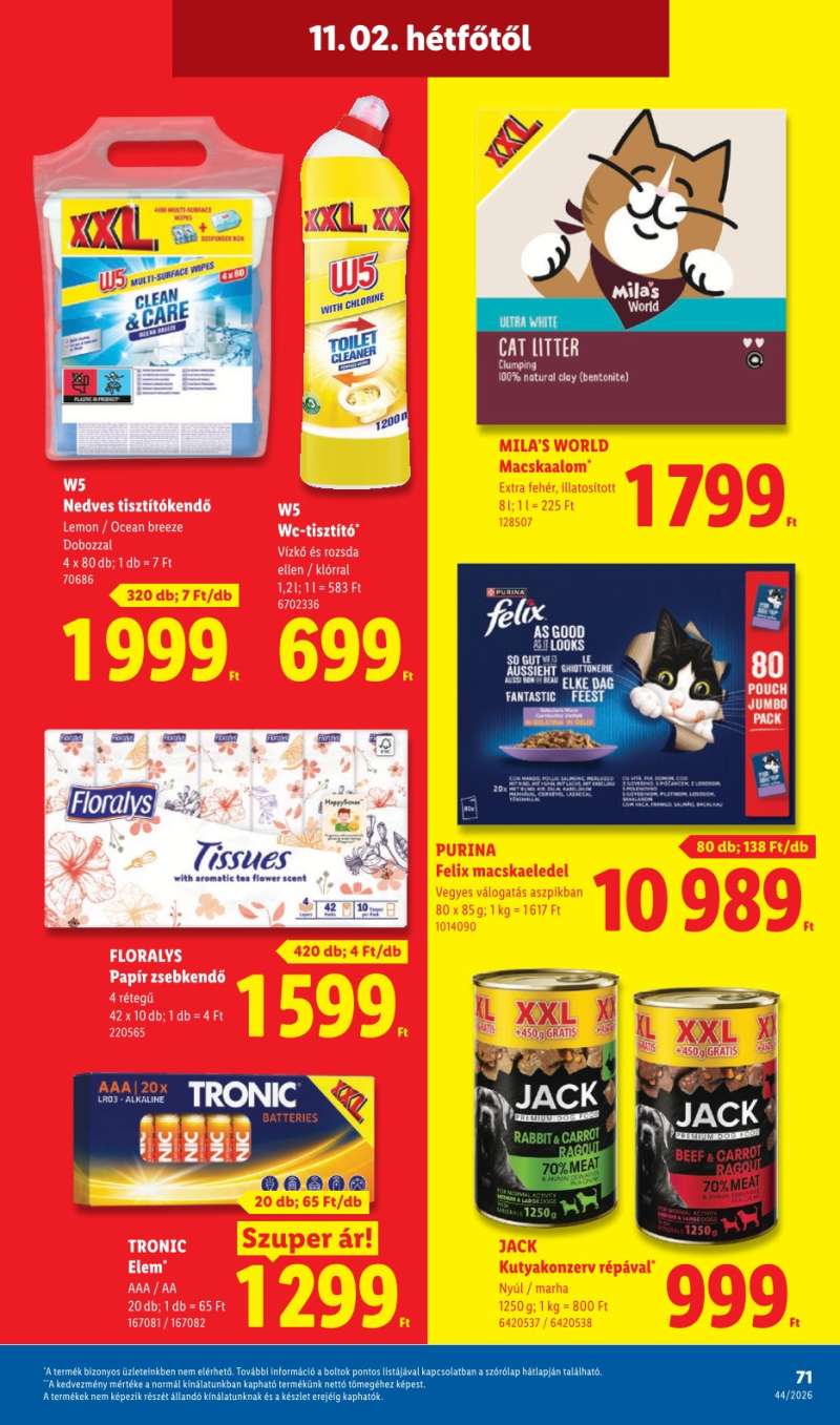 Lidl Akciós Újság 71 oldal