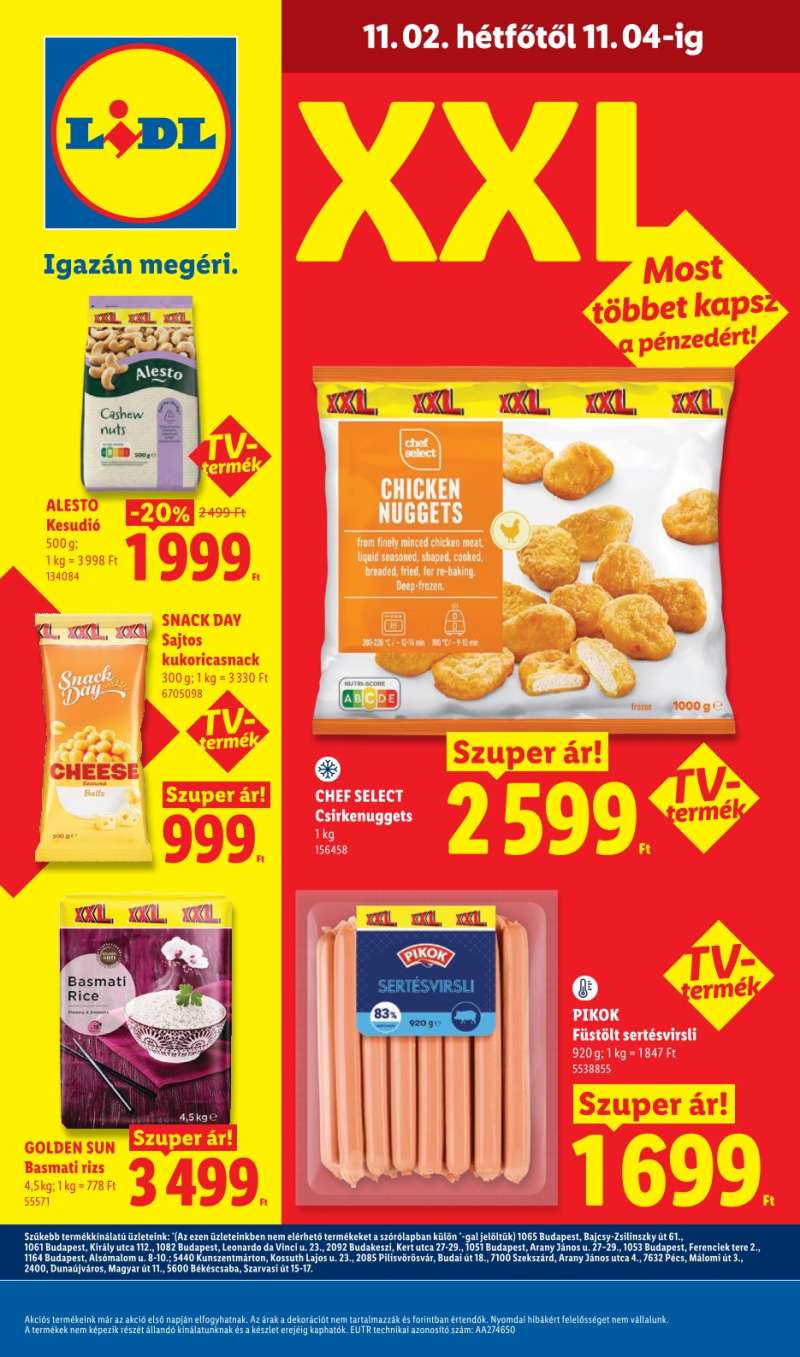 Lidl Akciós Újság 72 oldal