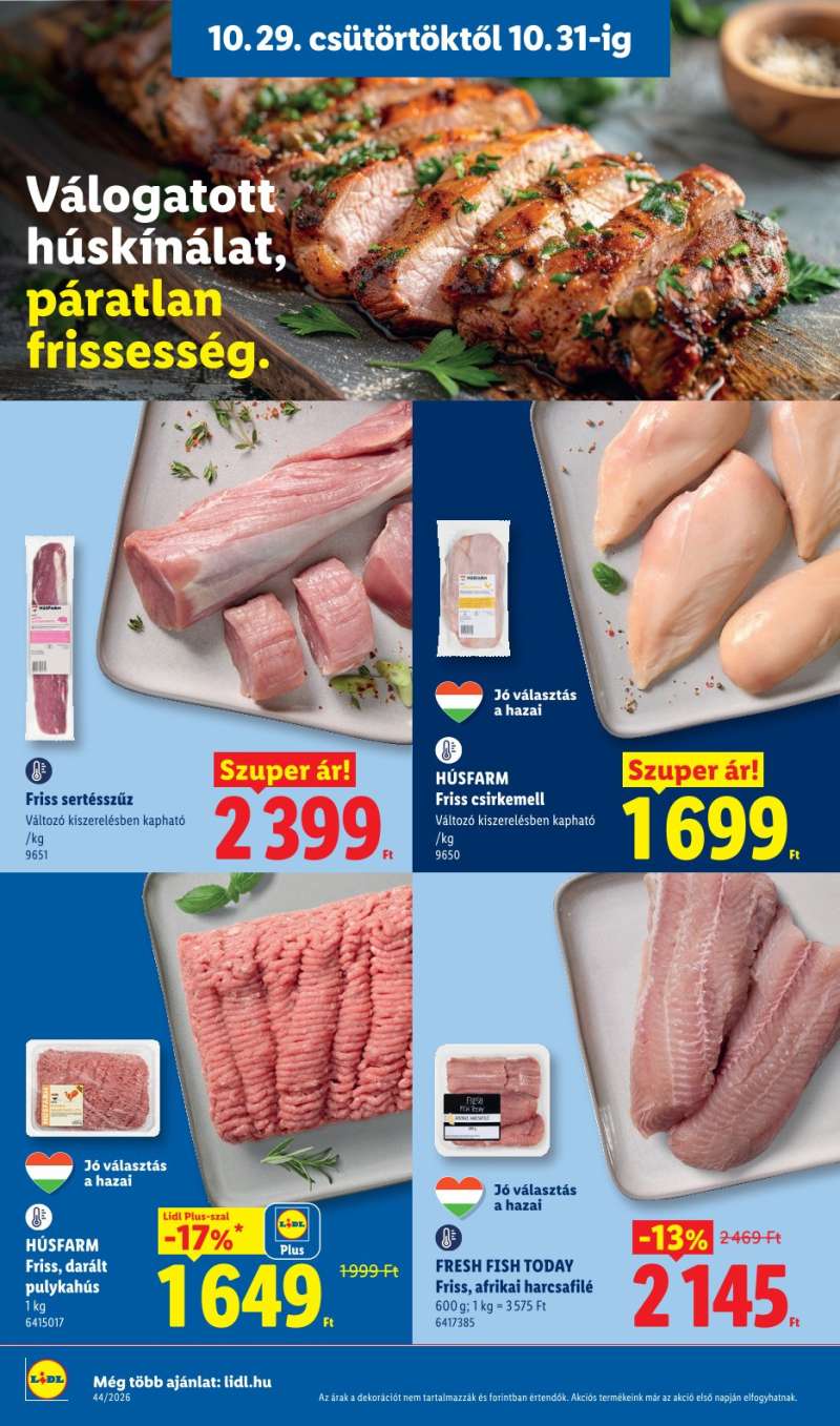 Lidl Akciós Újság 8 oldal