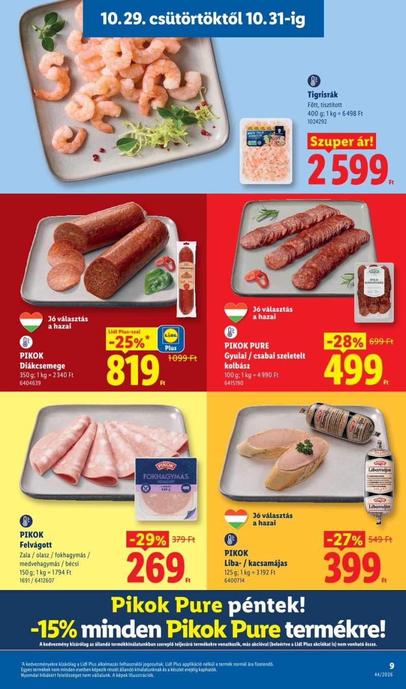 Lidl Akciós Újság 9 oldal