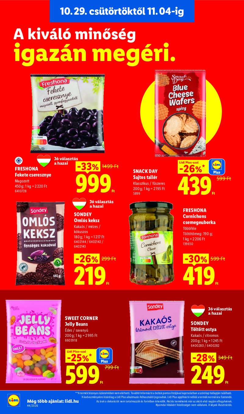 Lidl Érvényes 10.29-től 12 oldal