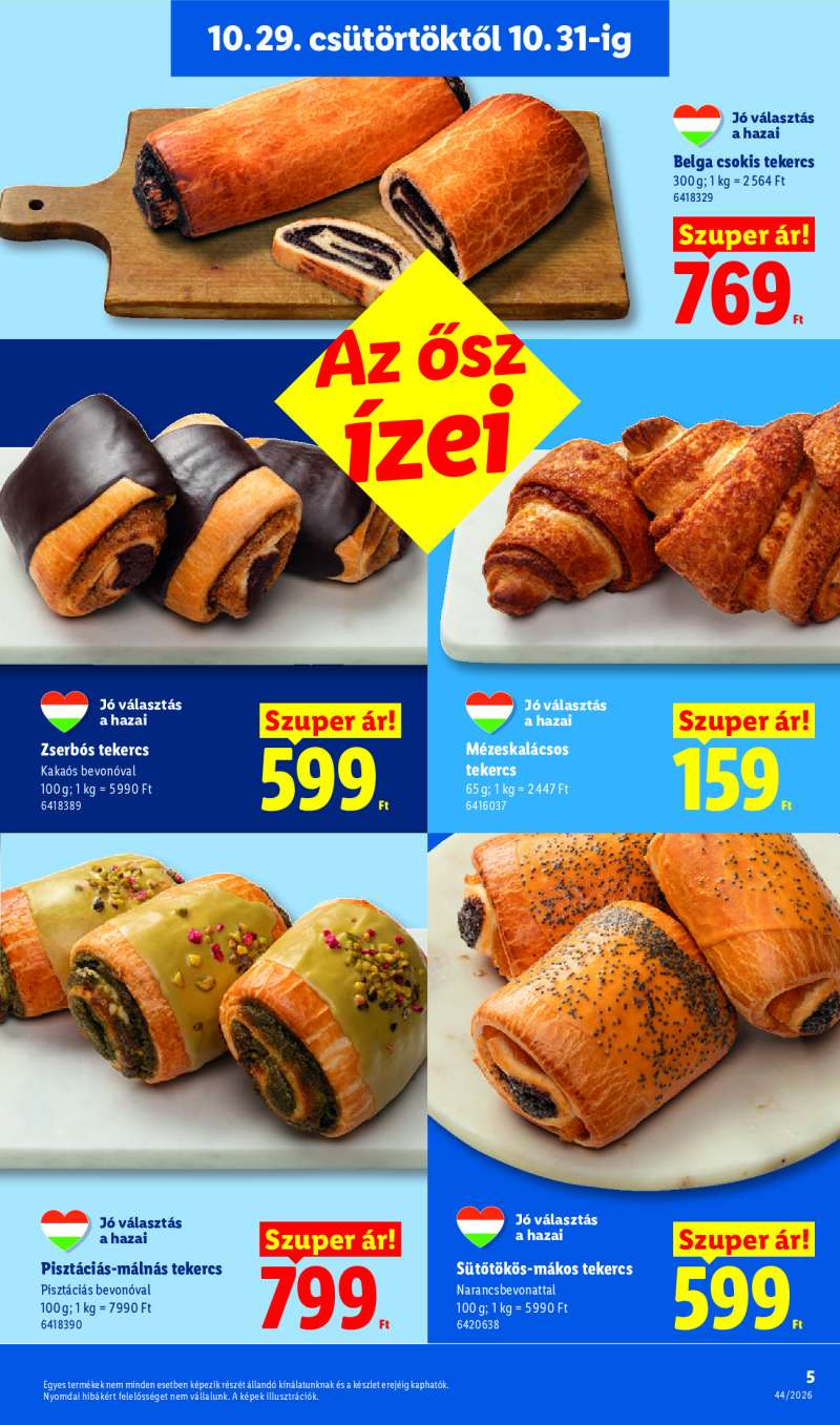 Lidl Érvényes 10.29-től 5 oldal