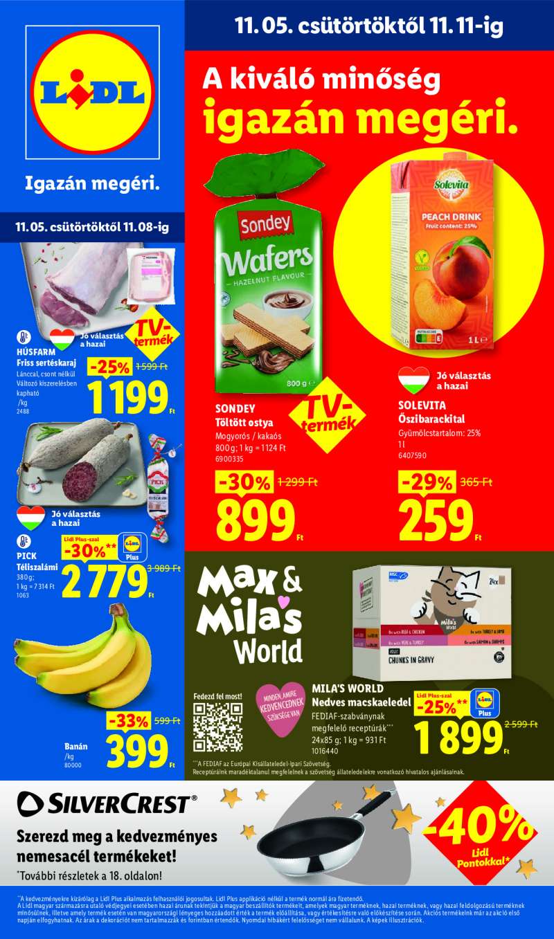 Lidl Érvényes 11.05-től 1 oldal