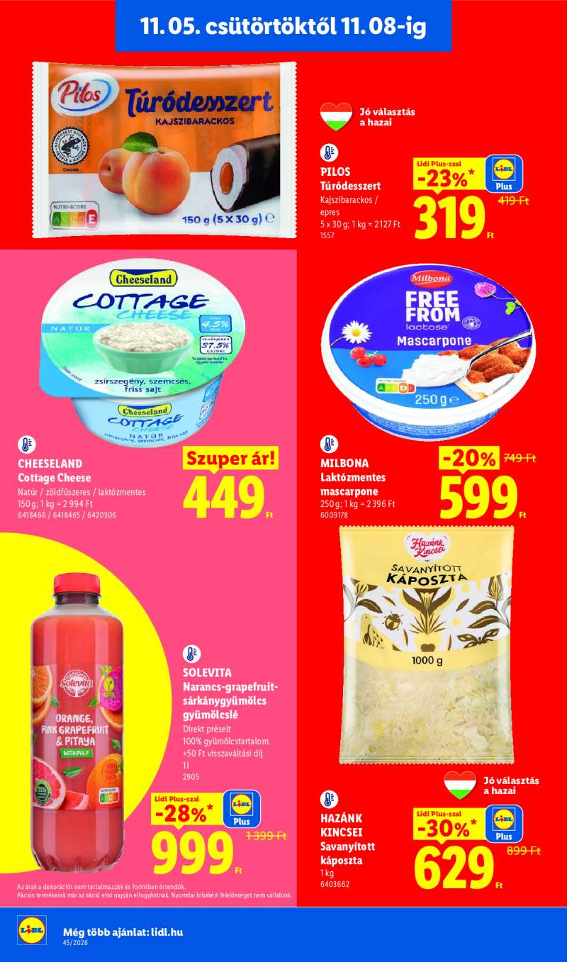 Lidl Érvényes 11.05-től 10 oldal