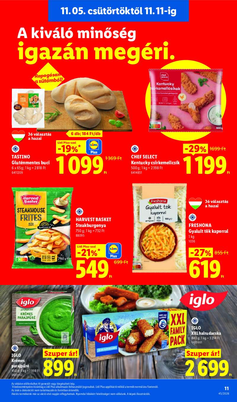 Lidl Érvényes 11.05-től 11 oldal