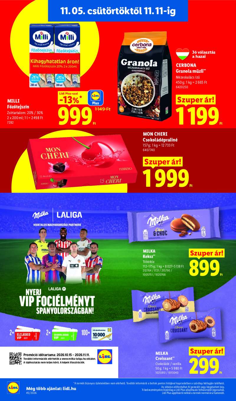 Lidl Érvényes 11.05-től 12 oldal