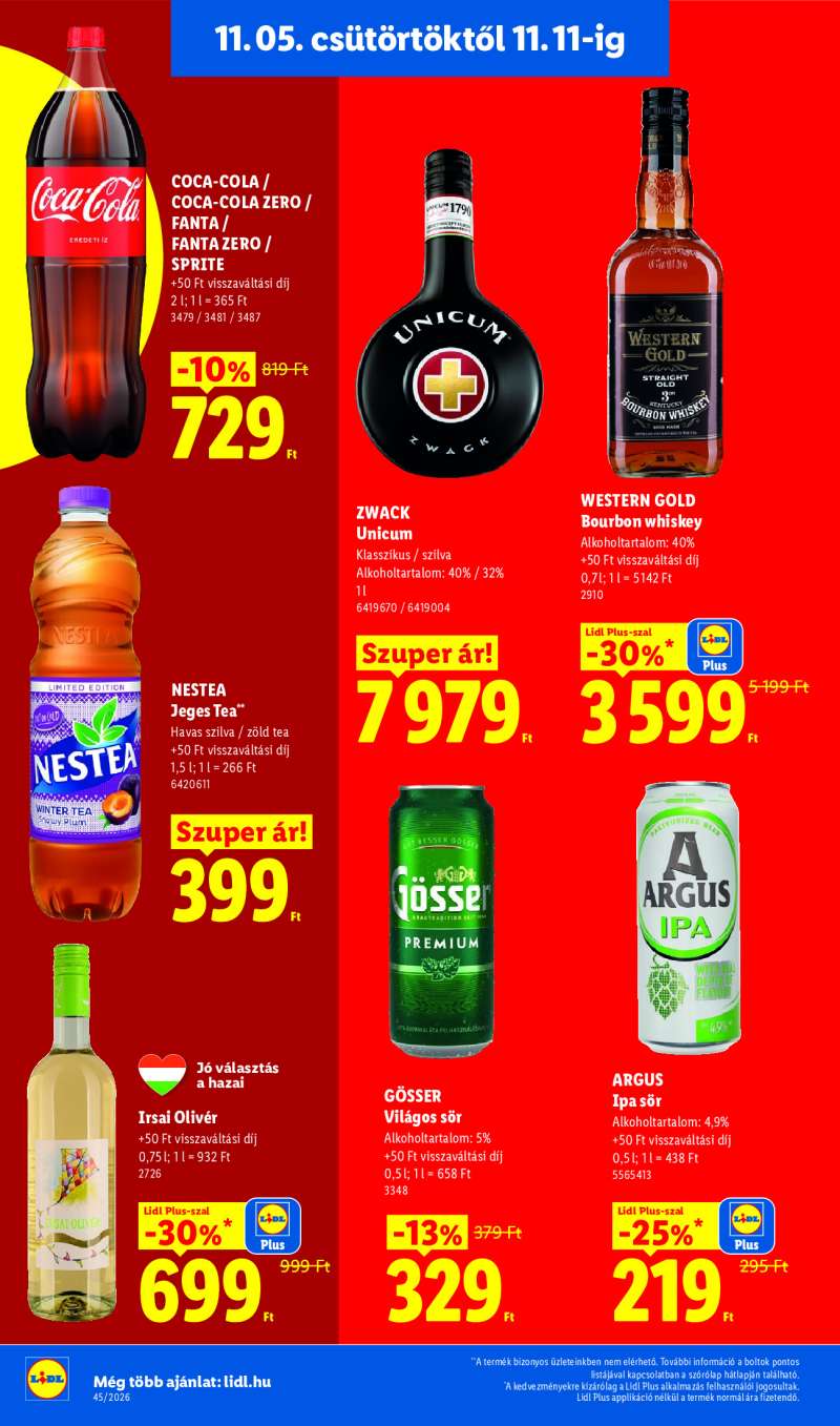 Lidl Érvényes 11.05-től 16 oldal