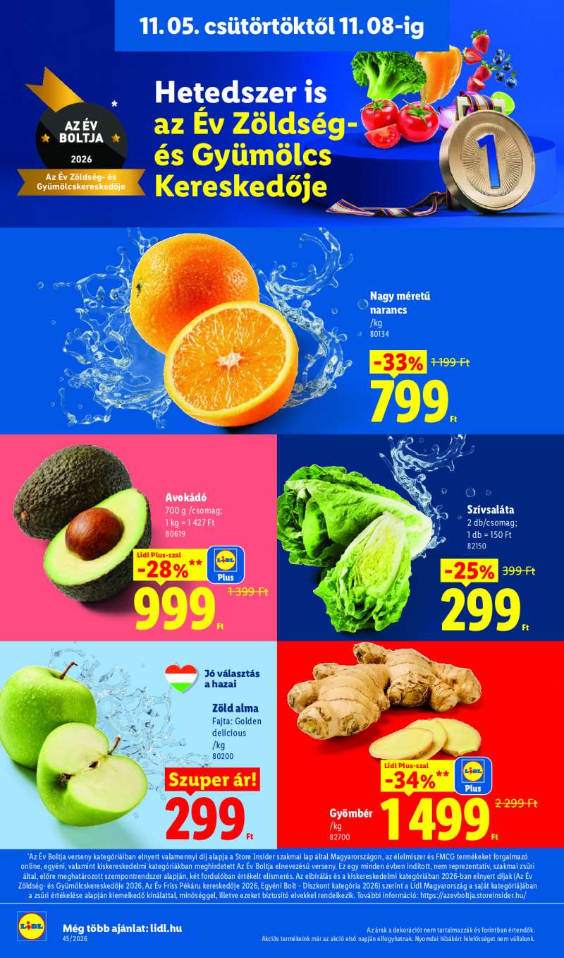 Lidl Érvényes 11.05-től 2 oldal