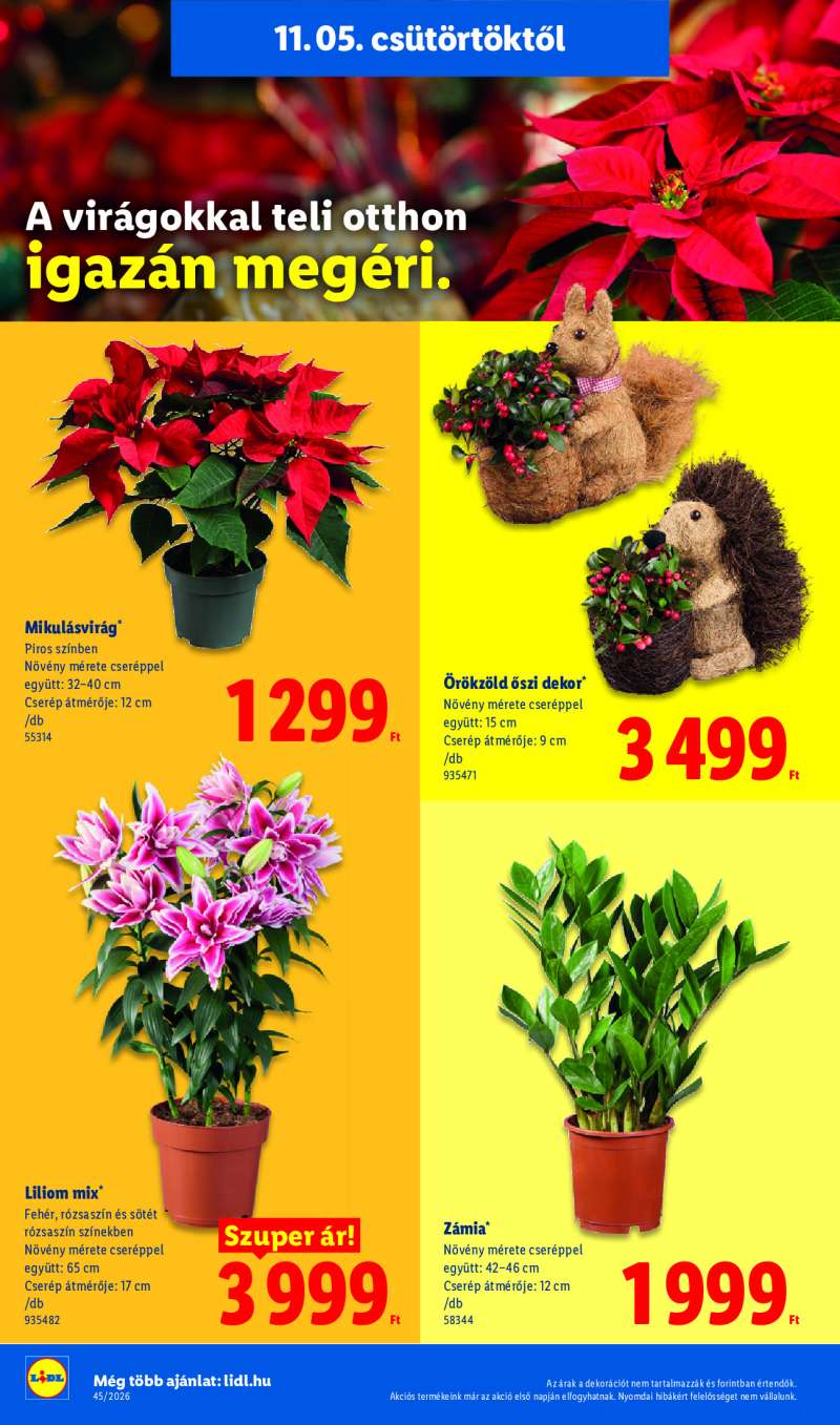 Lidl Érvényes 11.05-től 20 oldal