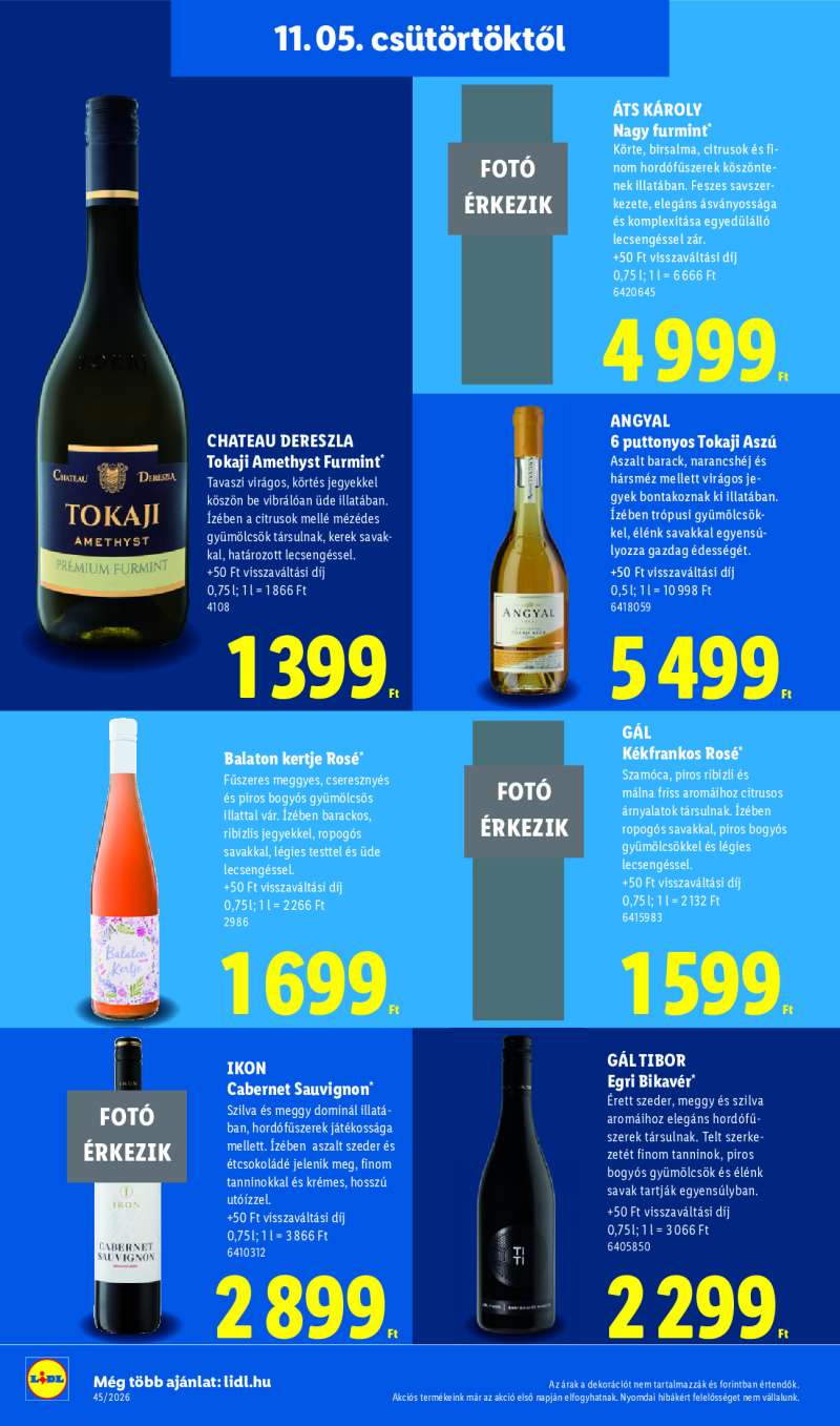 Lidl Érvényes 11.05-től 24 oldal