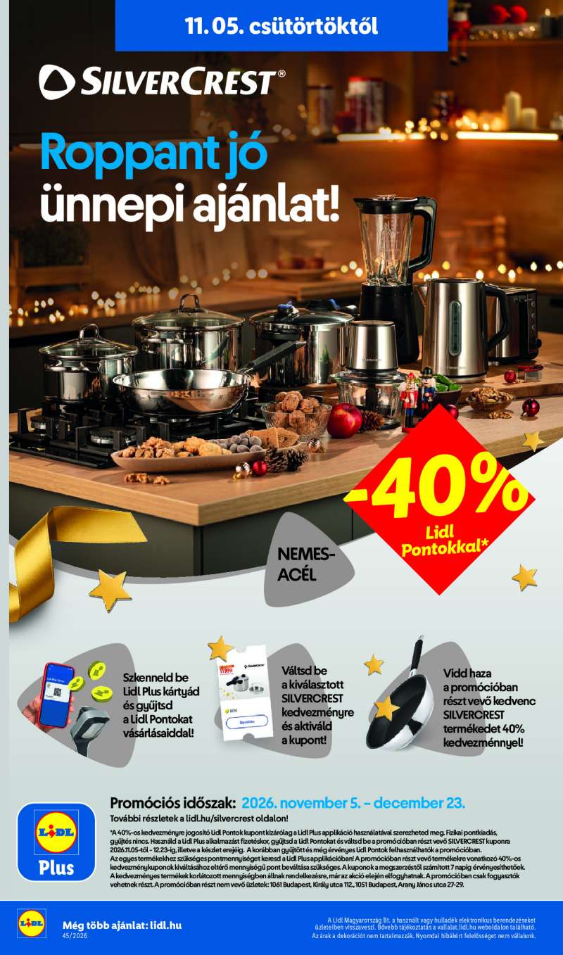 Lidl Érvényes 11.05-től 28 oldal