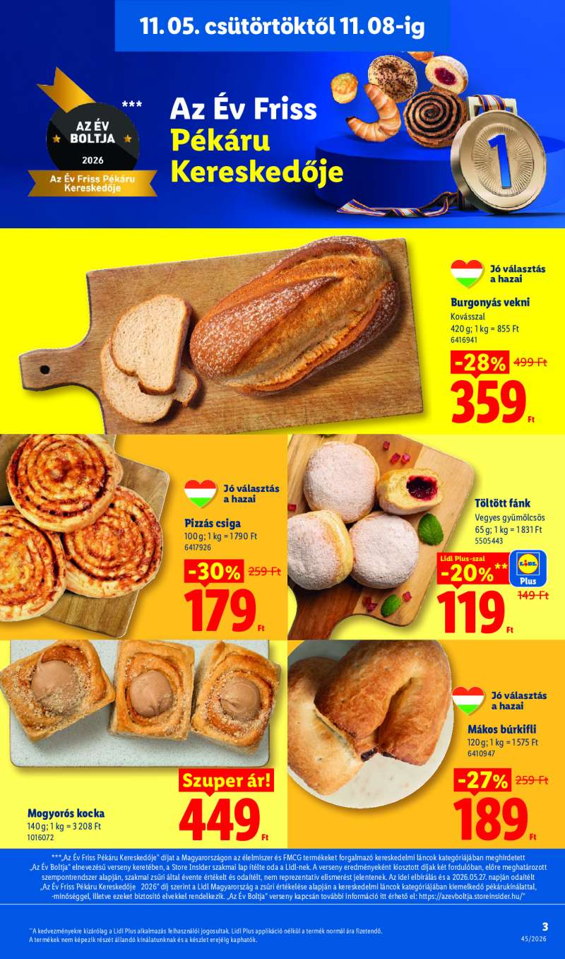 Lidl Érvényes 11.05-től 3 oldal