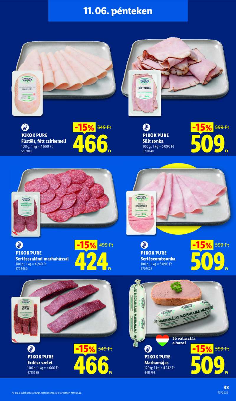 Lidl Érvényes 11.05-től 33 oldal