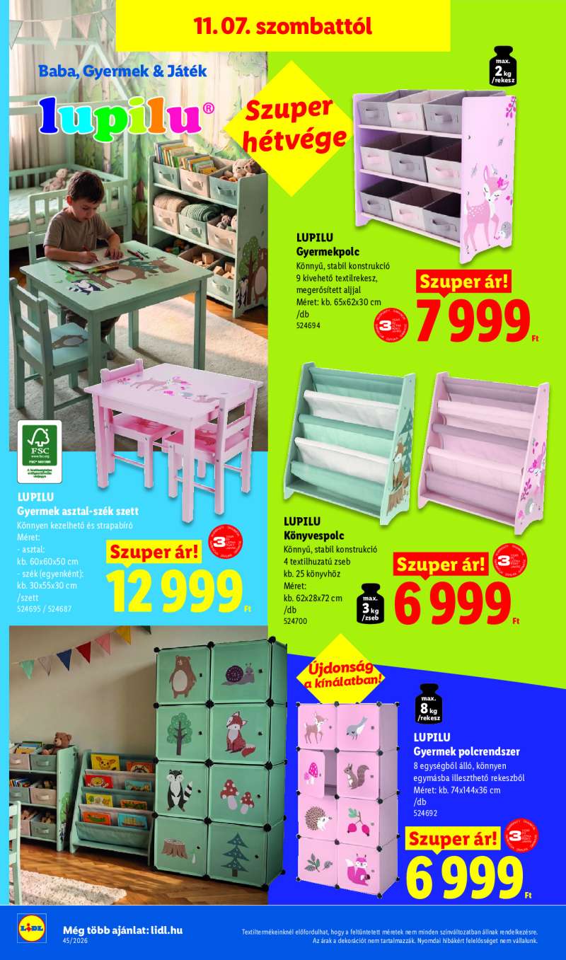 Lidl Érvényes 11.05-től 36 oldal