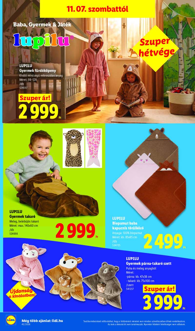 Lidl Érvényes 11.05-től 38 oldal