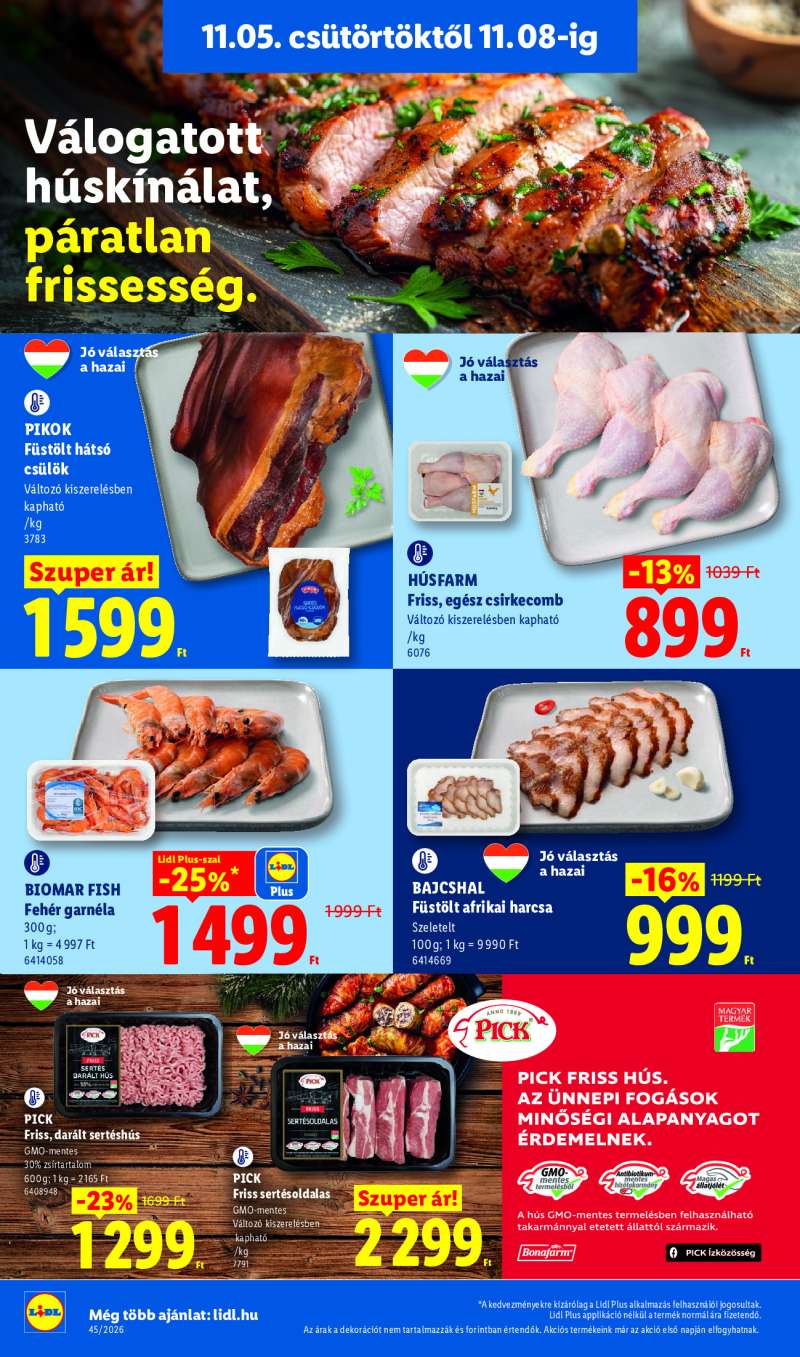 Lidl Érvényes 11.05-től 4 oldal