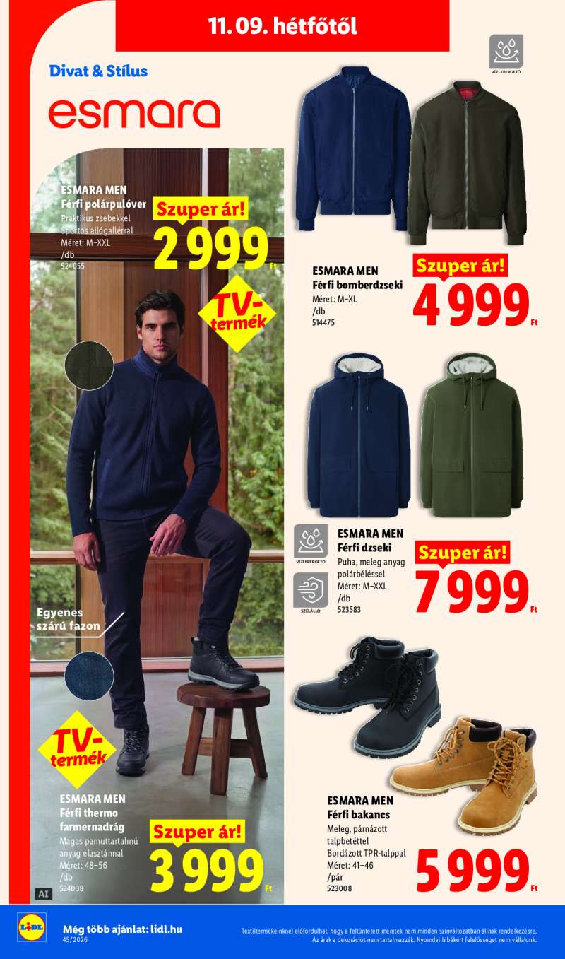 Lidl Érvényes 11.05-től 42 oldal