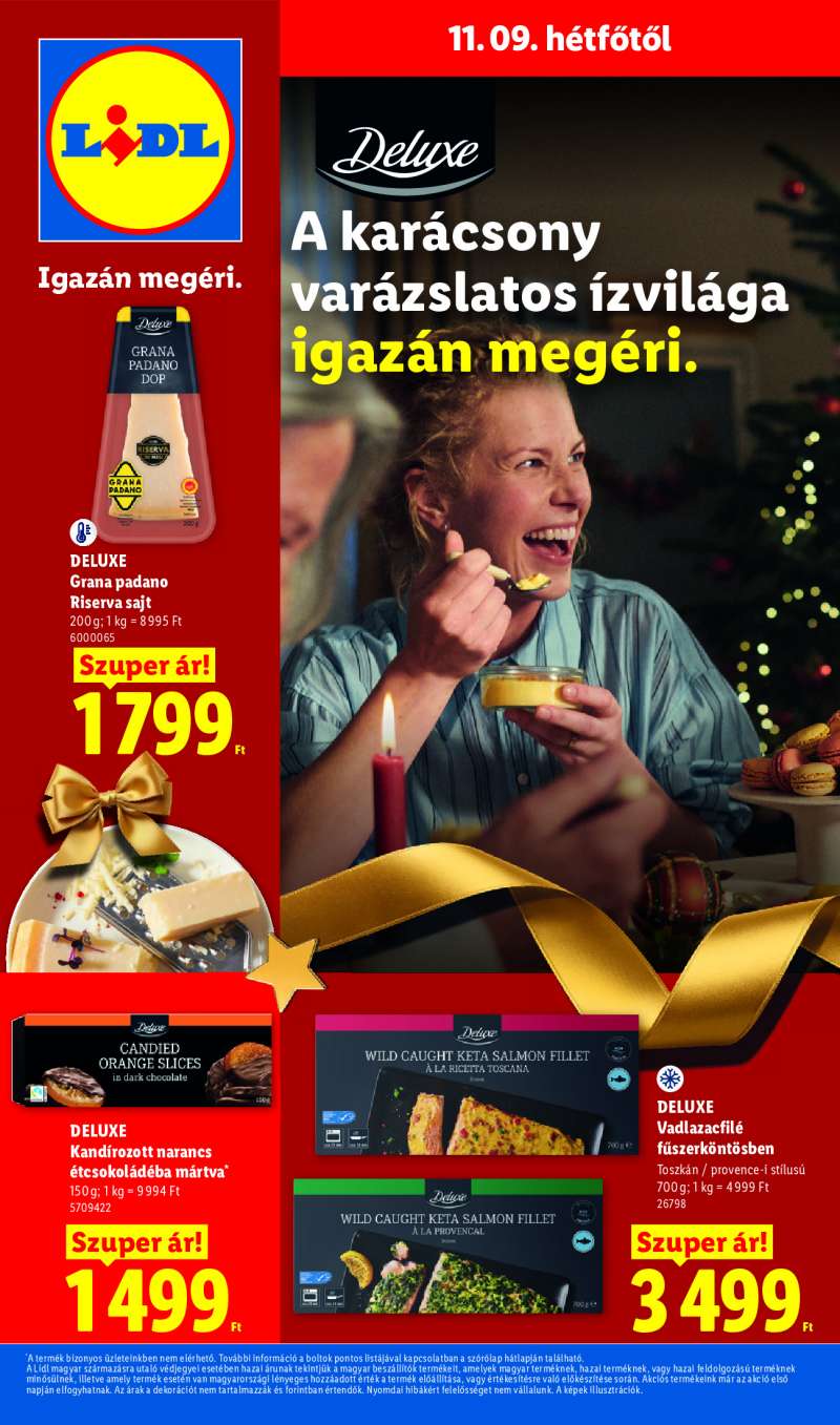 Lidl Érvényes 11.09-től 1 oldal