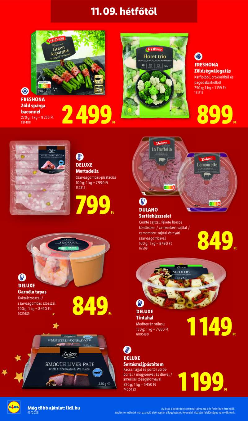 Lidl Érvényes 11.09-től 10 oldal