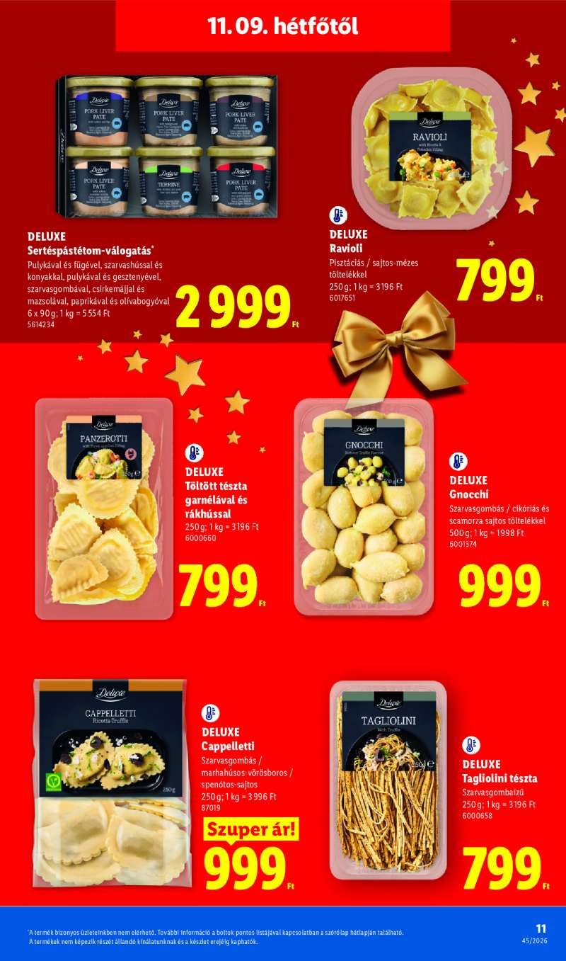 Lidl Érvényes 11.09-től 11 oldal