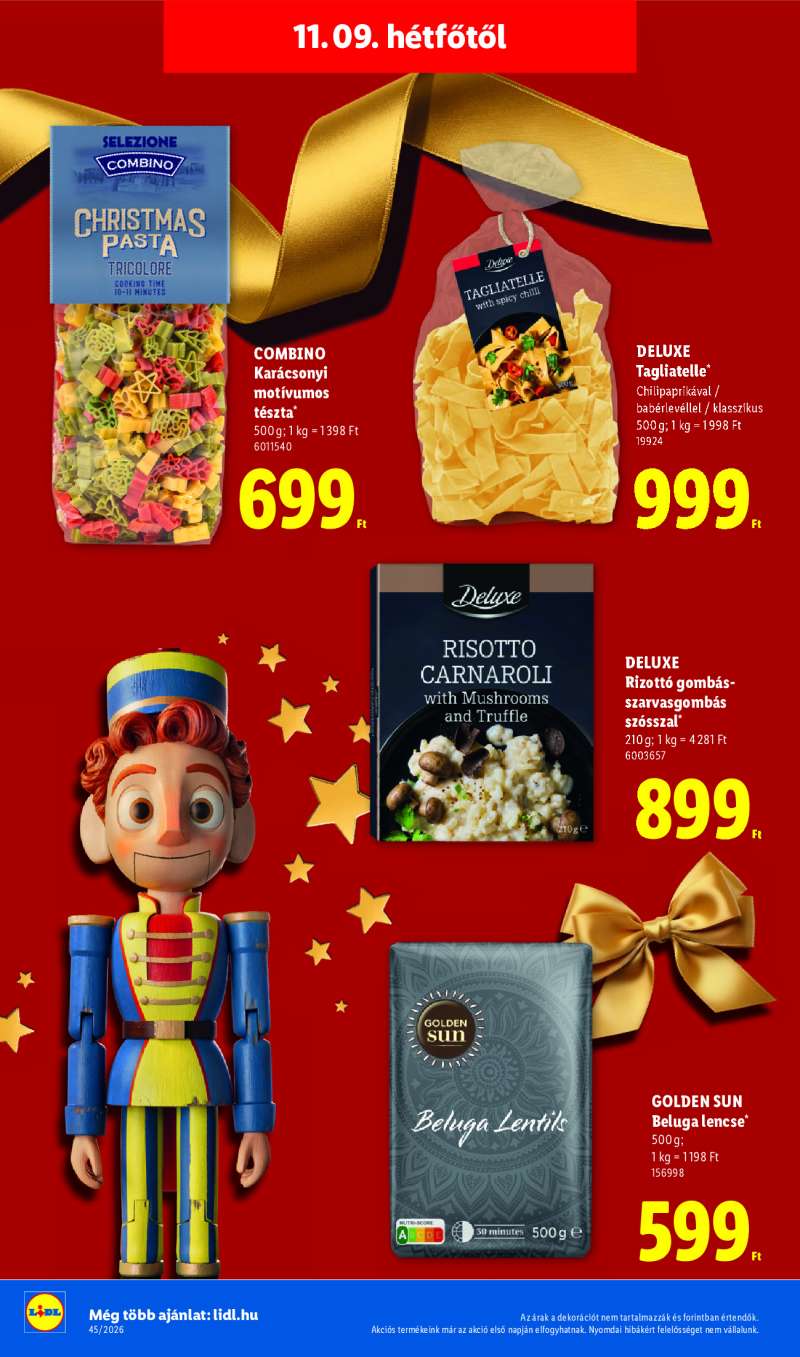Lidl Érvényes 11.09-től 12 oldal
