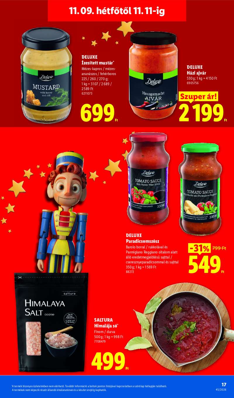 Lidl Érvényes 11.09-től 17 oldal