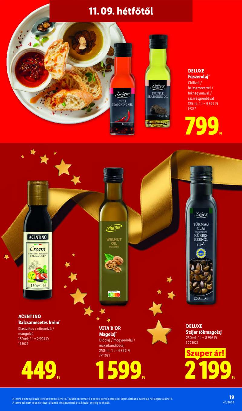 Lidl Érvényes 11.09-től 19 oldal