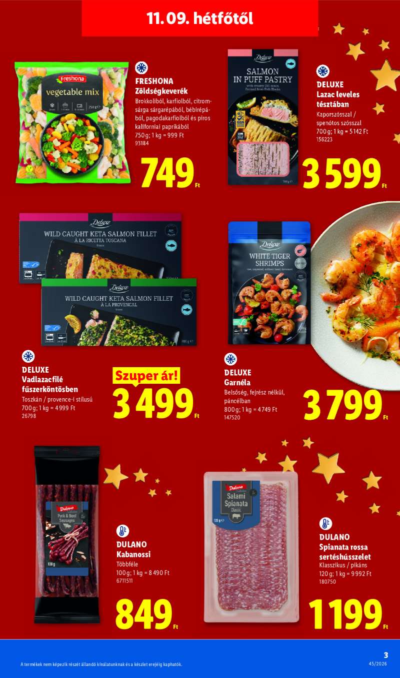 Lidl Érvényes 11.09-től 3 oldal