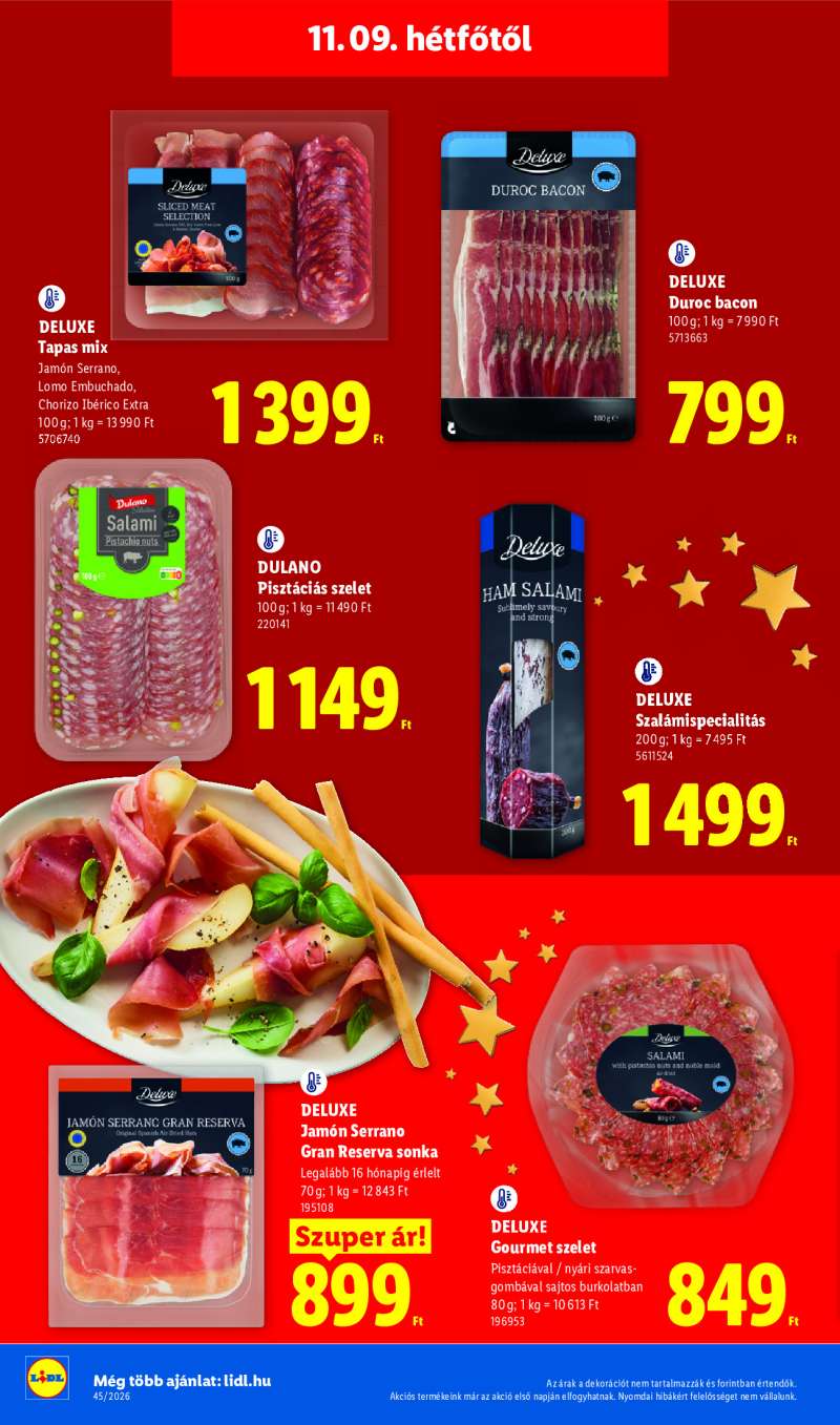 Lidl Érvényes 11.09-től 4 oldal