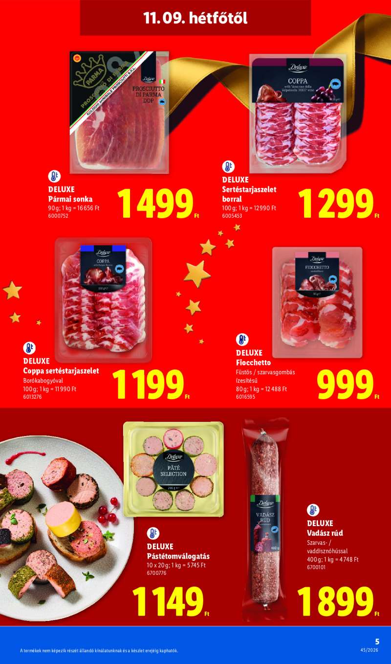 Lidl Érvényes 11.09-től 5 oldal