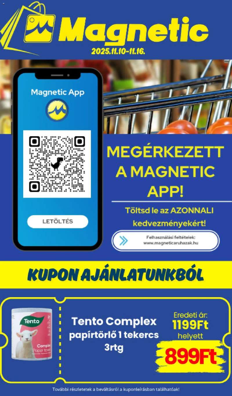Magnetic Akciós újság Magnetic 1 oldal