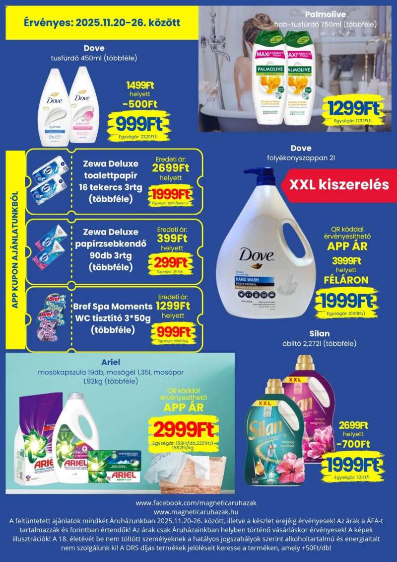 Magnetic Akciós újság Magnetic 4 oldal