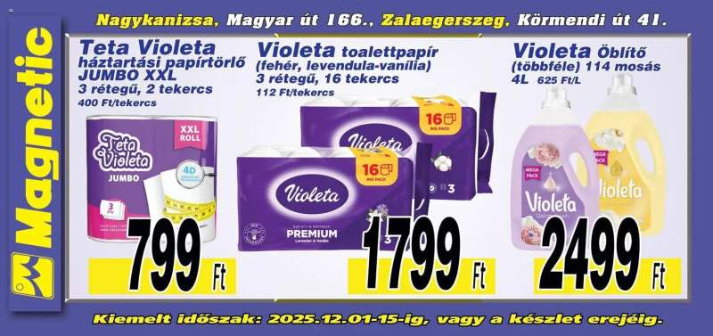 Magnetic Aktuális óriásplakátok 1 oldal